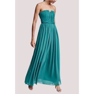 NWT H&M Chiffon Maxi Dress Size 2 prom, wedding, bridesmaid